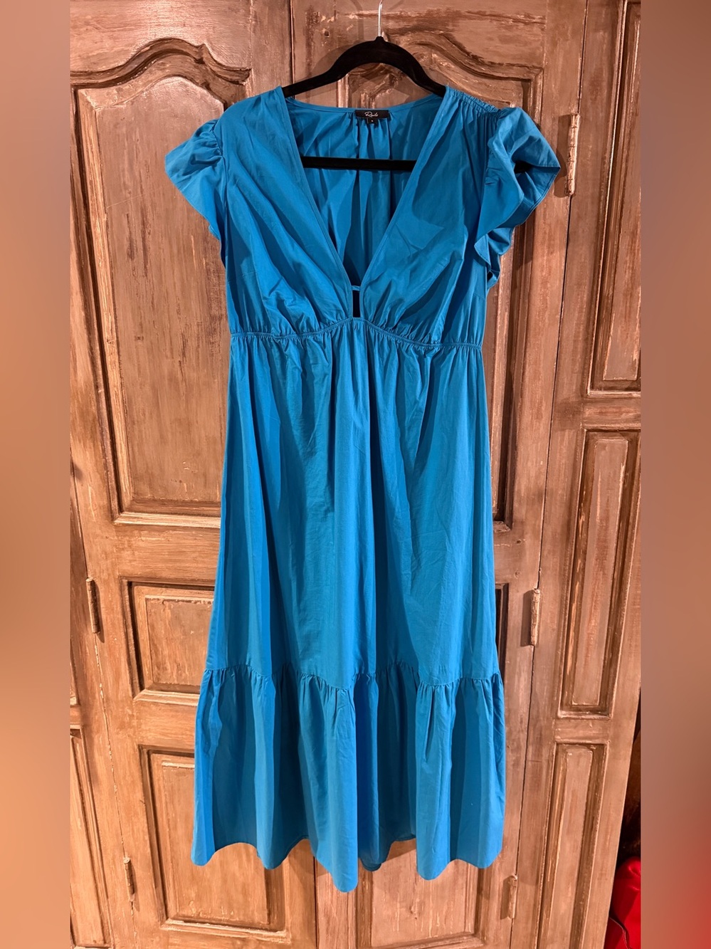 Rails Tina Midi Dress in Turkish Tile Blue - Like New